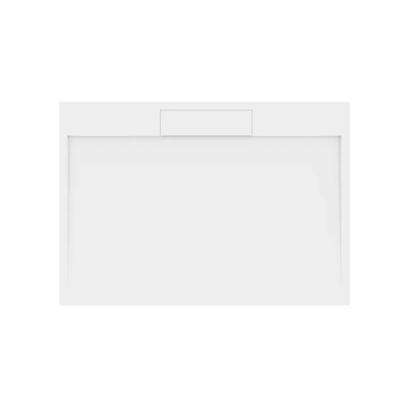 Douchebak Marmer Sapho Irena 140x100x3.5 cm Rechthoek Wit Rechtstreeks Van De Fabrikant