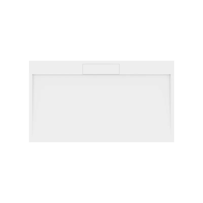 Douchebak Marmer Sapho Irena 140x80x3.5 cm Rechthoek Wit Lage Kosten
