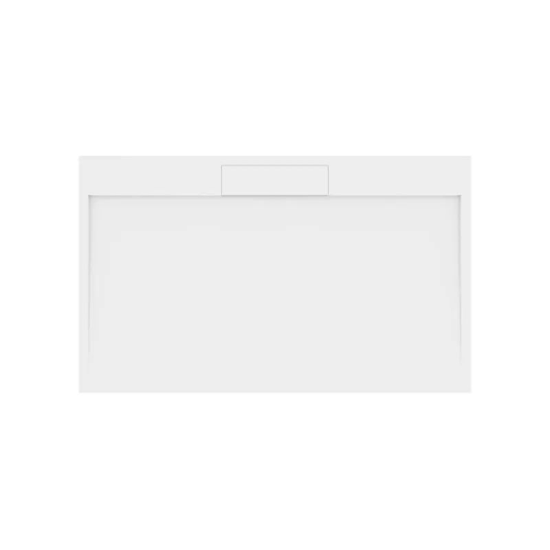 Favoriet Douchebak Marmer Sapho Irena 130x80x3.5 cm Rechthoek Wit
