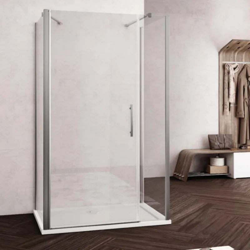Voordeelprijs Nisdeur Lacus Montecristo 140x190 cm 6mm Nano Helder Glas