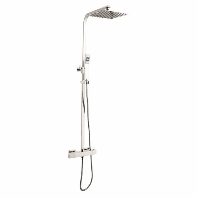 Douchekolom Go By Van Marcke Dukan Compleet Vierkant 25cm Met Handdoucheset Koop Online