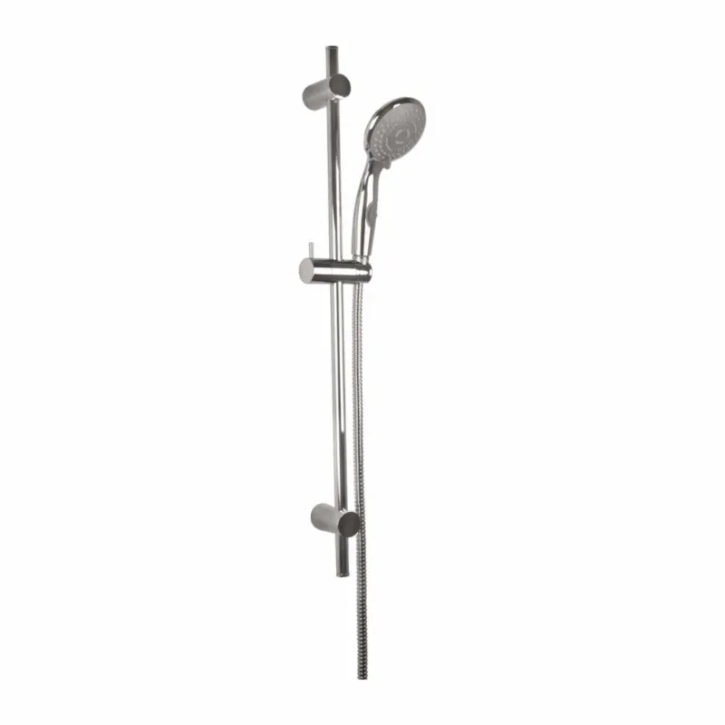 Premium Glijstangset VM Dana 71cm Met Handdouche En Doucheslang Chroom Antikalk Stop Functie