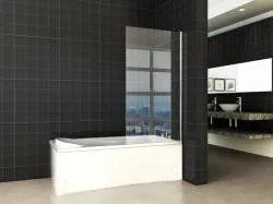 Wiesbaden vaste badwand 800 (800-815) x 1500 mm 6mm NANO Fabrieksprijs