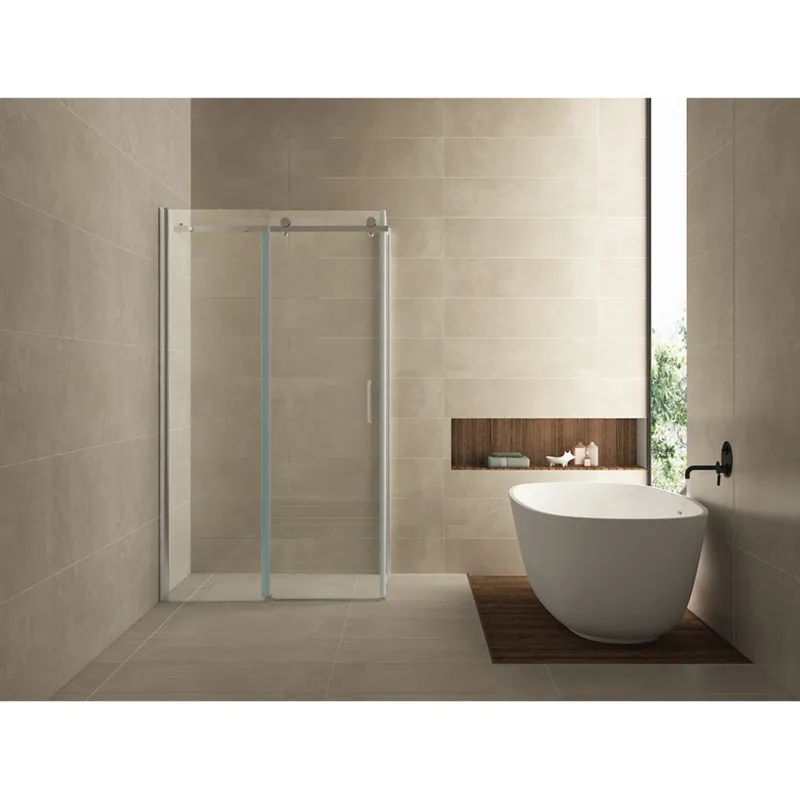 Weekendaanbieding Wiesbaden douchedeur + zijwand 1200x800x2000 chr.8mm NANO