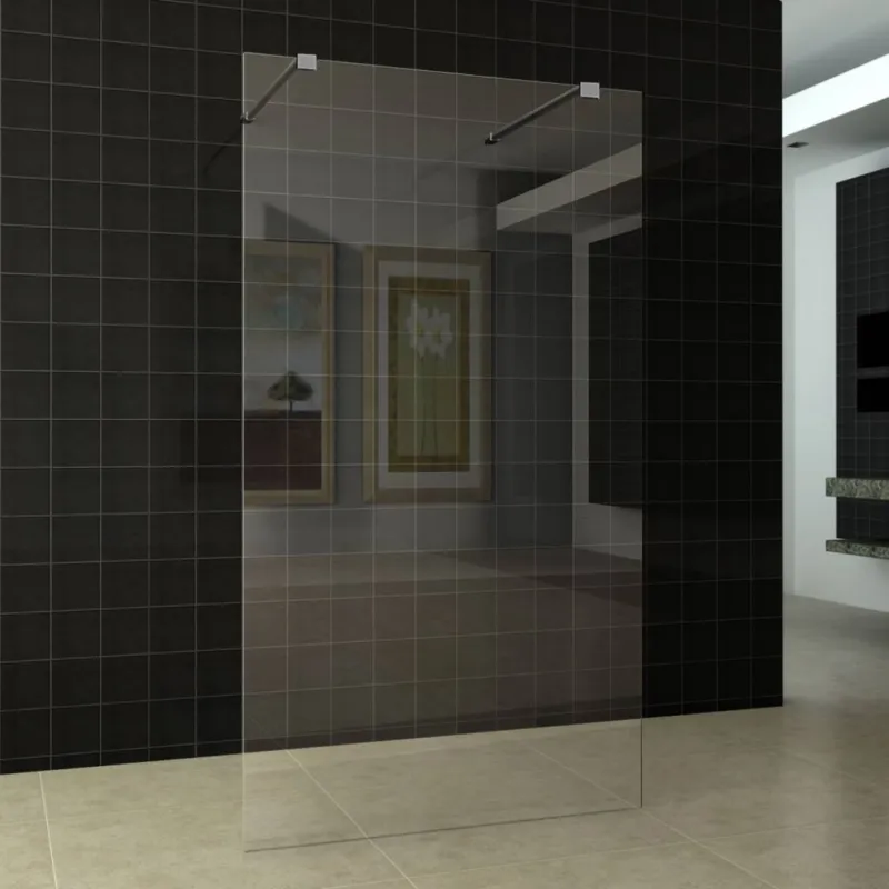 Actieprijs Wiesbaden inloopdouche vrijstaand 140x200cm 8mm NANO glas