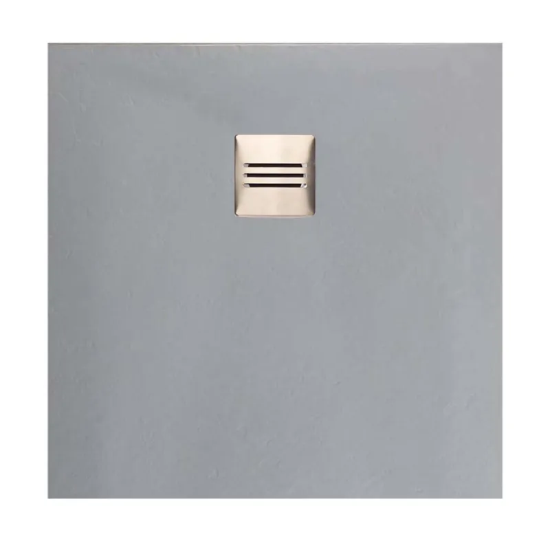 Goedkoop Composiet Douchebak Square 80x80cm Grijs