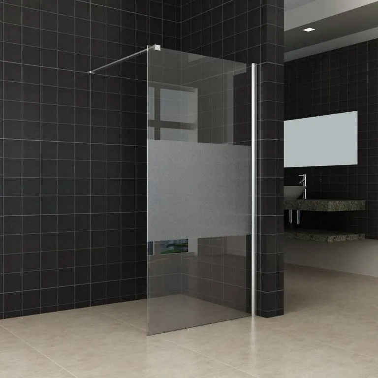 Speciale Aanbieding Inloopdouche Schaamband 70X200 Cm 10 Mm Veiligheidsglas