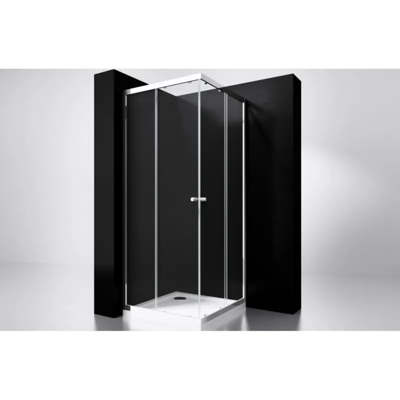 Alleen Vandaag Douche Hoekinstap Best Design Project 90x90x190cm Glas 5mm Aluminium
