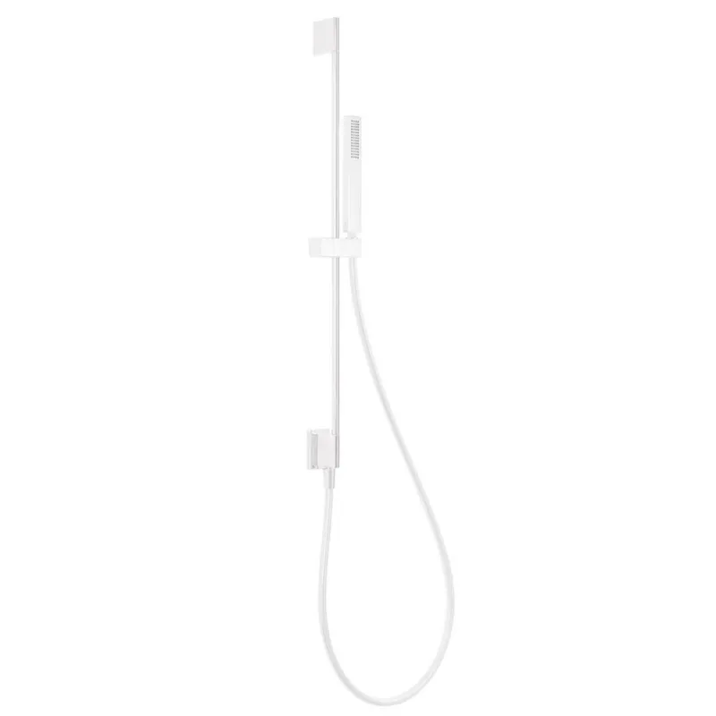 Nu Kopen Glijstangset Tres 76 cm met Waterinlaat Mat Wit