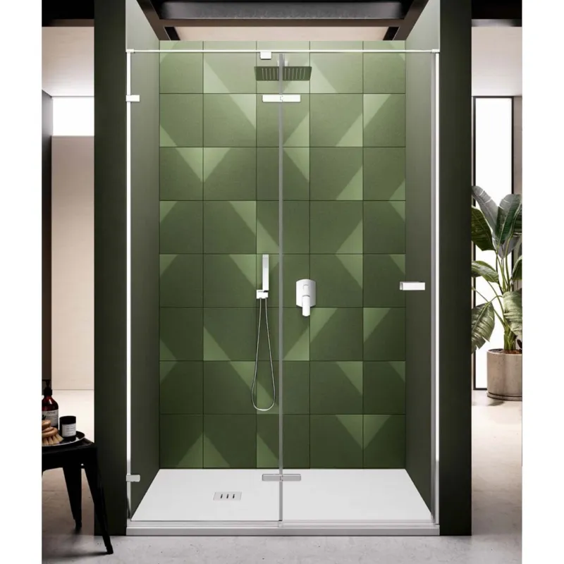 Nisdeur Lacus S.Pietro 140x200 Tweedelig Chroom Voordeelprijs