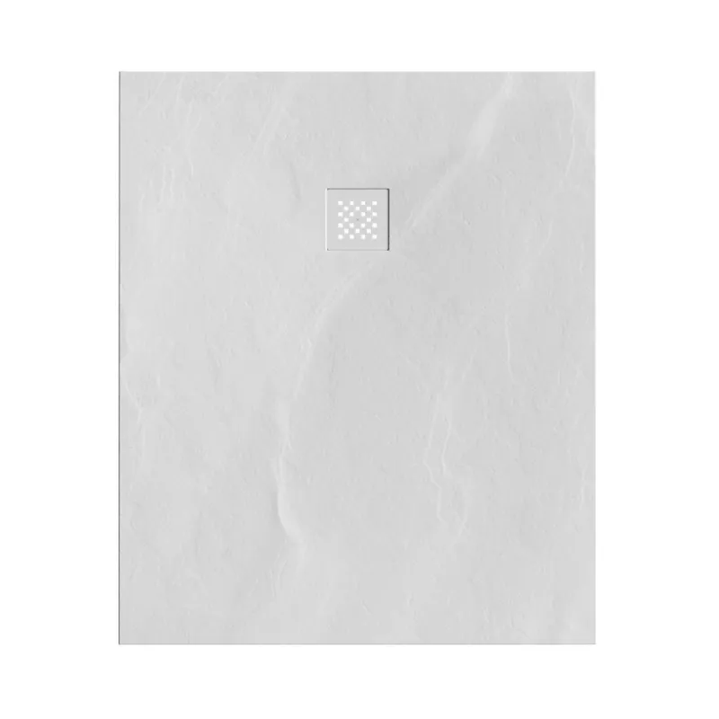 Douchebak Sanitop Just Creating Relievo Crag 100x120 cm Mat Wit Nu Kopen