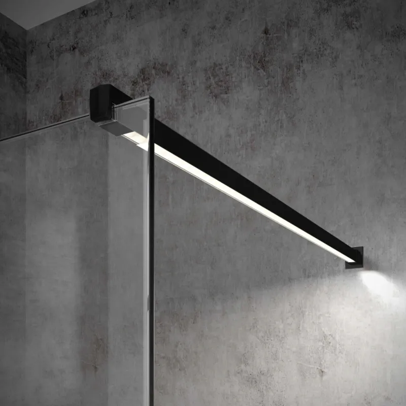Stabilisatiestang Bellezza Bagno StabiLight 100 cm Met Afstandsbediening Mat Zwart Superprijs