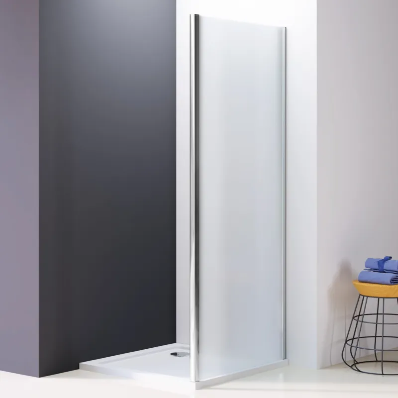 Inloopdouche Lacus Vulcano Evo Mat Glas 6mm Anti-Kalk Aluminium Chroom Profiel (alle maten) Nieuw