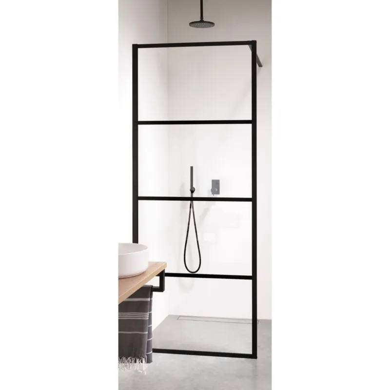 Superprijs Inloopdouche Sealskin SOHO A3 50x210 cm 8 mm Helderglas