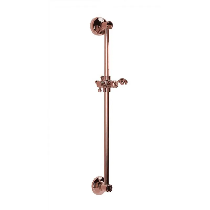 Beperkte Voorraad Glijstang Sapho Antea Rond met Glijstuk 57 cm Rose Goud