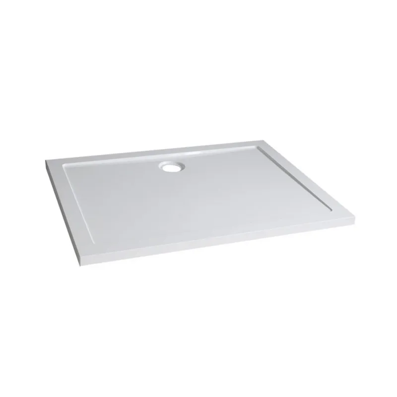Snelle Levering BWS Douchebak Boss & Wessing Infinity 120x90x4 cm Acryl Wit