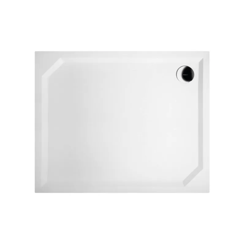 Bestseller Douchebak Marmer Sapho Sara 110x90x4 cm Rechthoek Wit