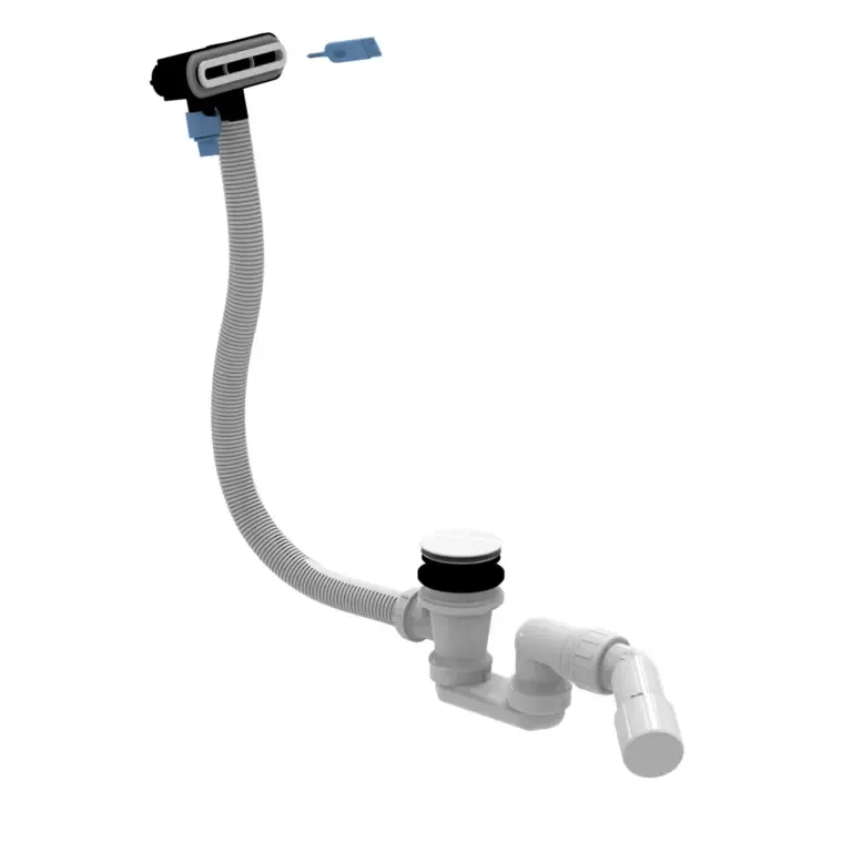 Must-Have Villeroy & Boch Loop & Friends afvoer- en voerloopcombinatie verlengd wit