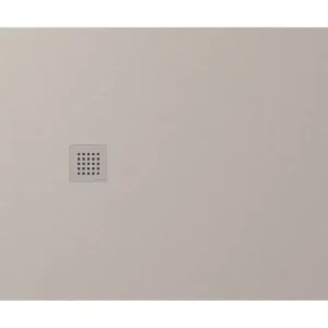 Beperkte Voorraad SCHADEMODEL Polysan Treneca douchebak 110x90cm beige