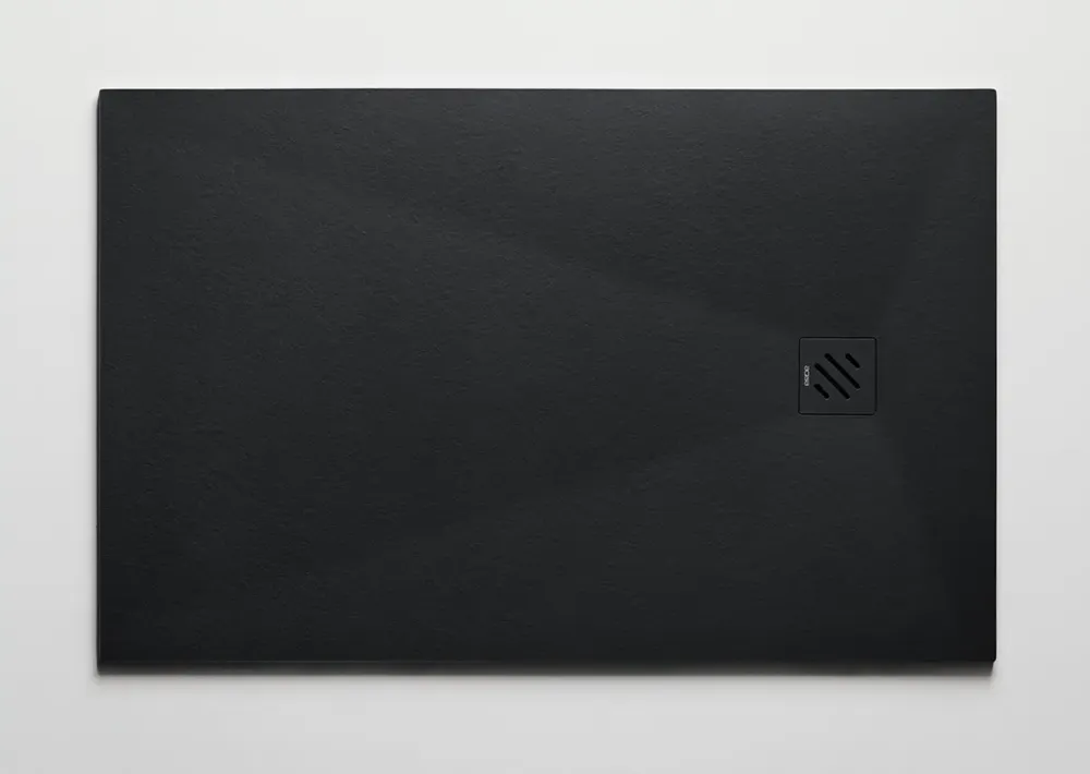 Must-Have Resigres Zero douchebak 100x100cm zwart mat composiet