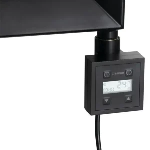 Actieprijs Sapho KTX thermostatisch verwarmingselement radiator 600W mat zwart