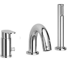 Bestseller Paffoni Candy 3-gats badmengkraan voor badrandmontage chroom
