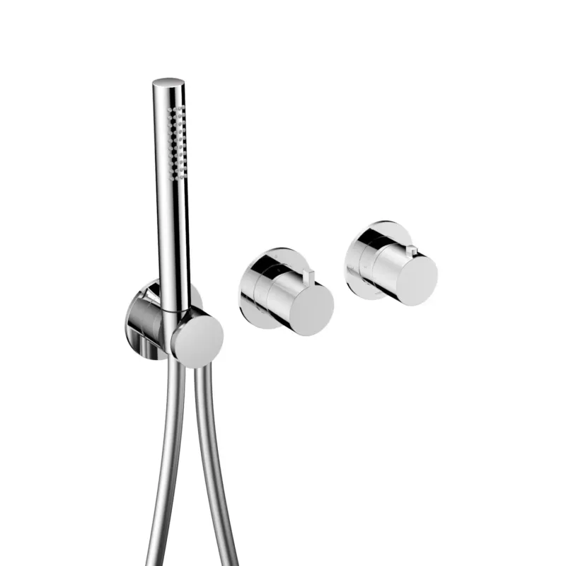 Hotbath ACE inbouw thermostaatkraan met handdouche chroom Bestseller