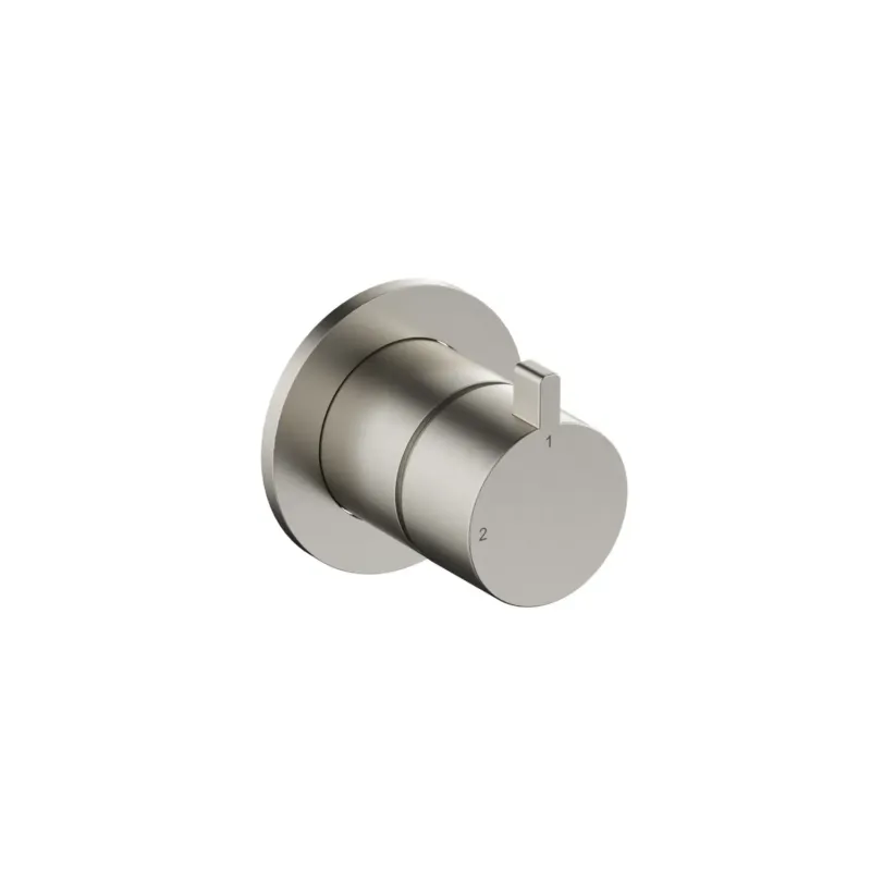 Nieuw Hotbath ACE 2-weg omstelknop nikkel geborsteld