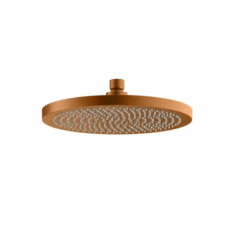 Hotbath ACE hoofddouche velvet 23cm koper geborsteld PVD Op = Op