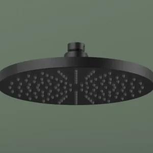 Must-Have Hotbath Cobber hoofddouche 20cm zwart geborsteld PVD