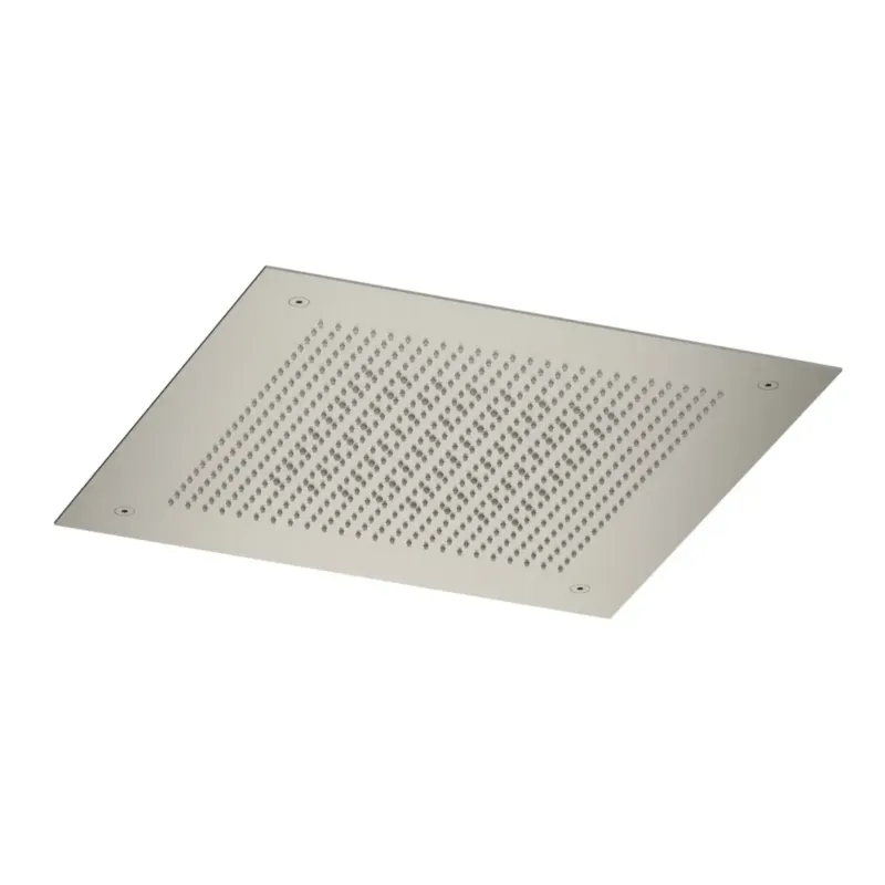 Hotbath ACE inbouw hoofddouche velvet 38x38cm nikkel geborsteld Goedkoop
