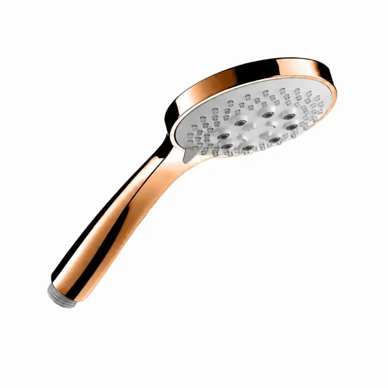 Hotbath ACE 3-standen handdouche 10cm koper geborsteld PVD Finale Uitverkoop