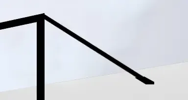 Fabrieksprijs Best Design Noire stabilisatiestang 120cm zwart mat