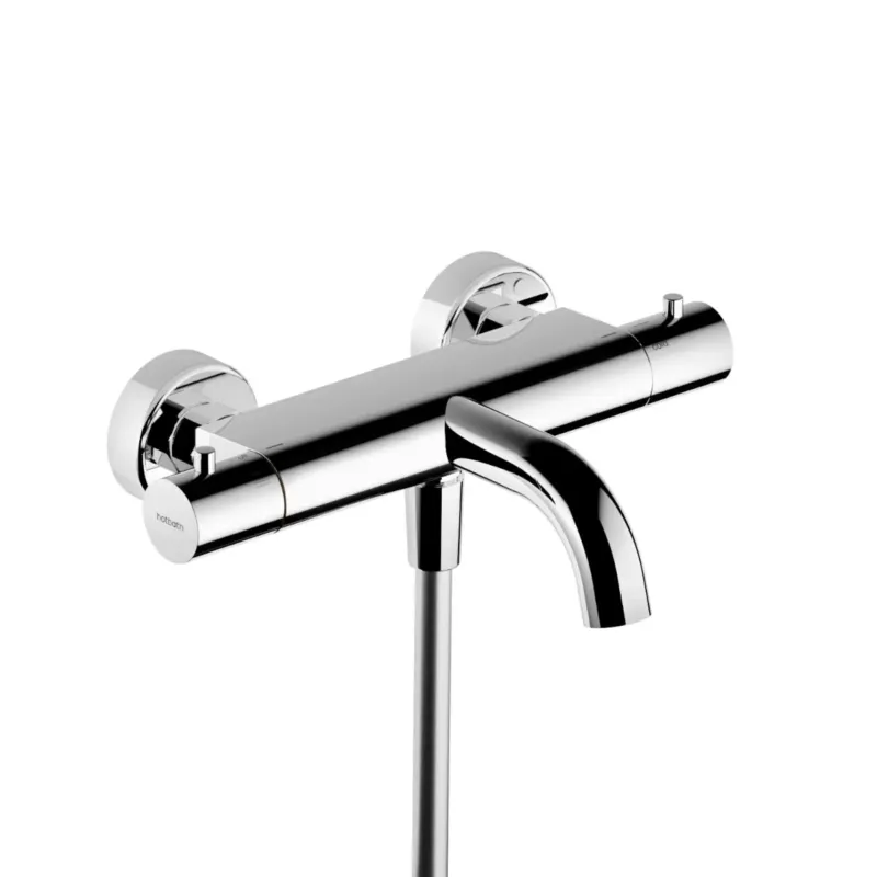 Shop Nu Hotbath ACE thermostatische badkraan messing geborsteld PVD