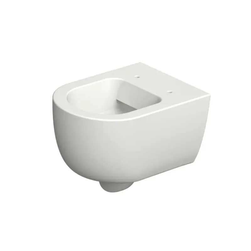 Xenz Gio randloos toilet 47cm met vortexspoeling wit mat Hete Deal