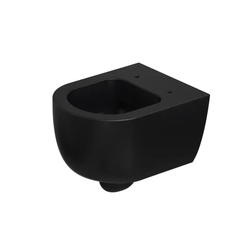 Shop Nu Xenz Gio randloos toilet 47cm met vortexspoeling zwart mat