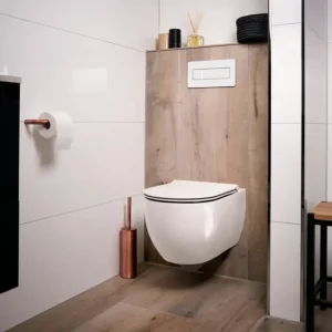 Premium Xenz Gio randloos toilet 47cm met vortexspoeling en zitting wit glans