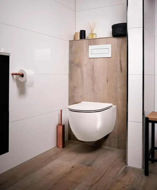 Premium Xenz Gio randloos toilet 47cm met vortexspoeling en zitting wit glans