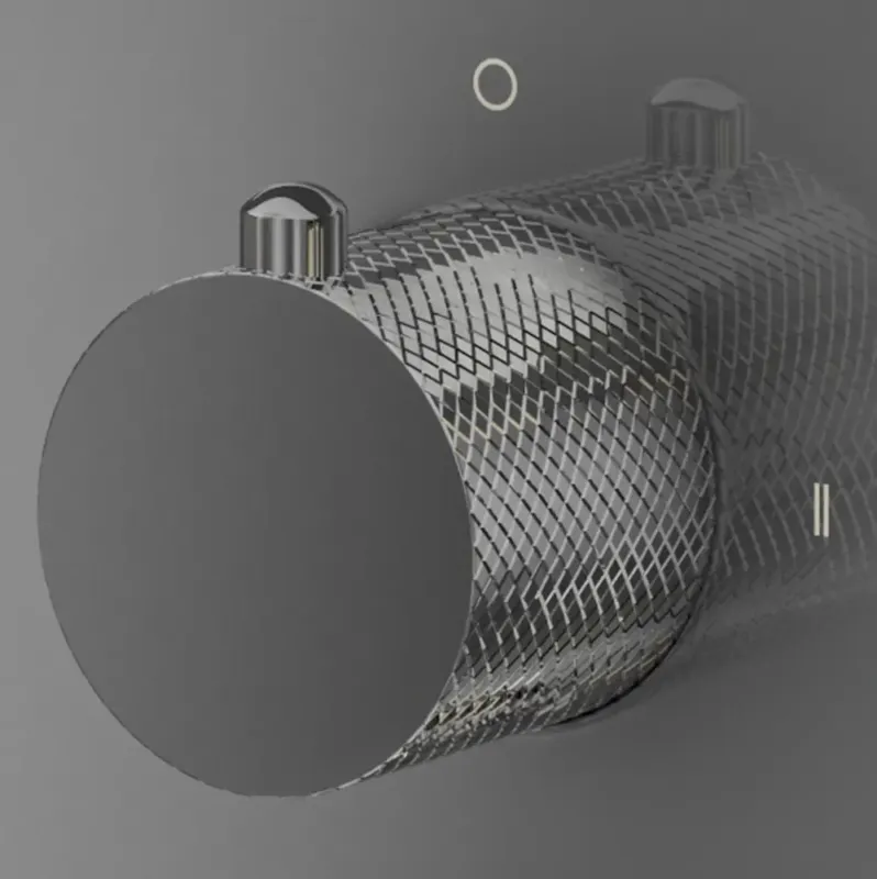 Weekendaanbieding Saniclear Talpa Curved omstelknop voor inbouw thermostaatkranen (SK21224 en SK79841)