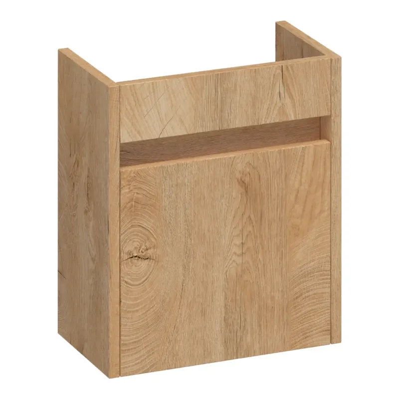 Beste Prijs Brauer Adore fonteinkast 40cm met 1 deur linksdraaiend forest tan