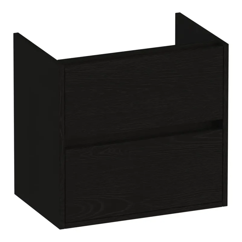 Gecertificeerd Brauer Adore onderkast 60cm met 2 softclose lades timber black