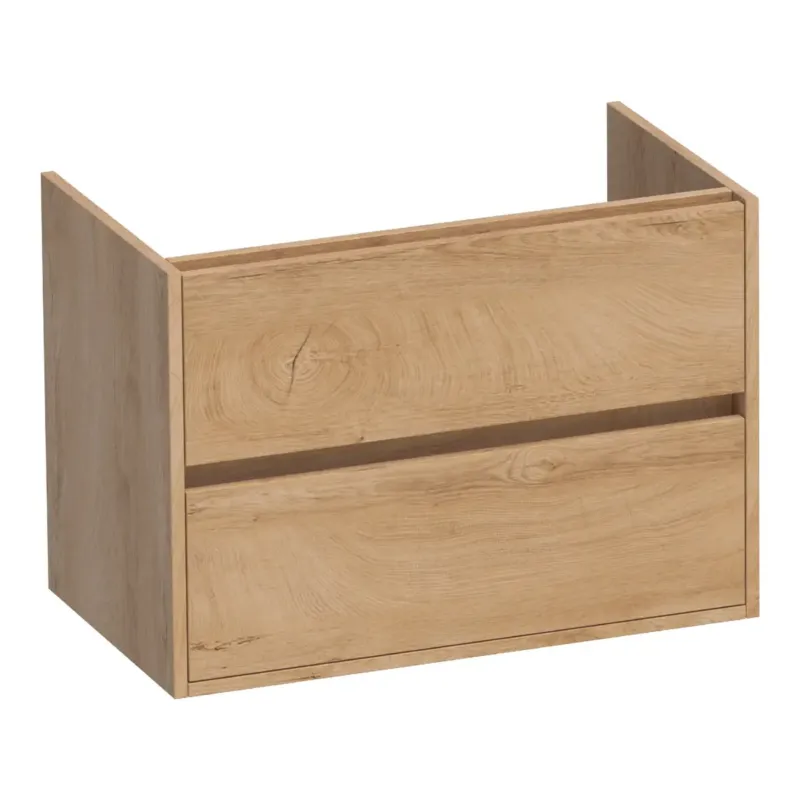 Brauer Adore onderkast 80cm met 2 softclose lades forest tan Shop Nu