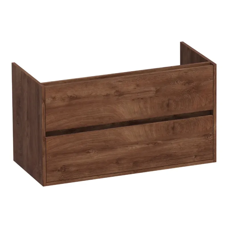Express Levering Brauer Adore onderkast 100cm met 2 softclose lades forest cacao