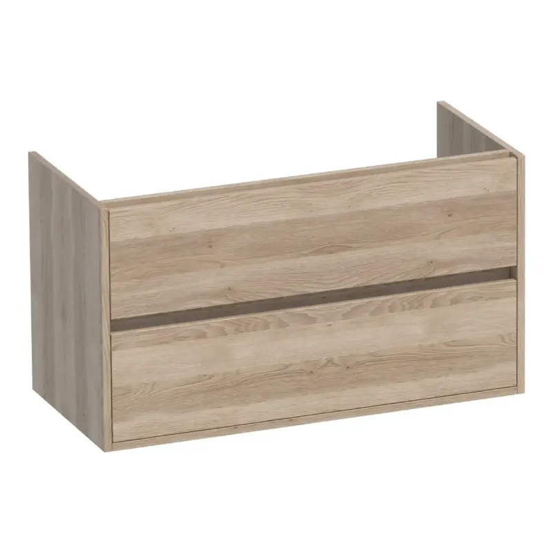 Lage Prijs Brauer Adore onderkast 100cm met 2 softclose lades sunlit