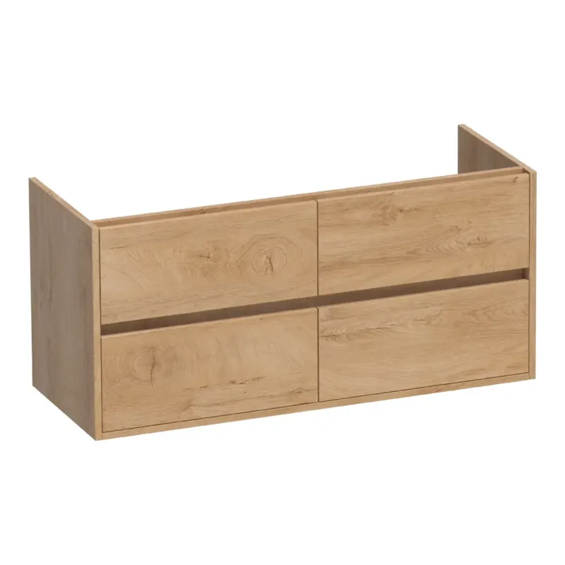 Brauer Adore onderkast 120cm met 4 softclose lades forest tan Gratis Retour