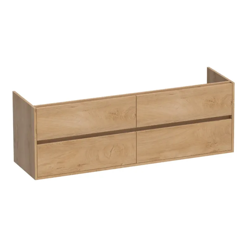 Dagaanbieding Brauer Adore onderkast 160cm met 4 softclose lades forest tan