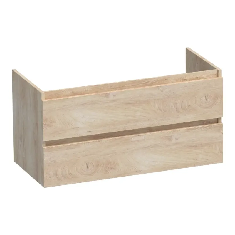 Hoge Kwaliteit Brauer Joy onderkast 100cm met 2 softclose lades forest wheat