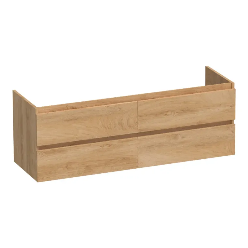 Beperkt Aanbod Brauer Joy onderkast 140cm met 4 softclose lades forest tan