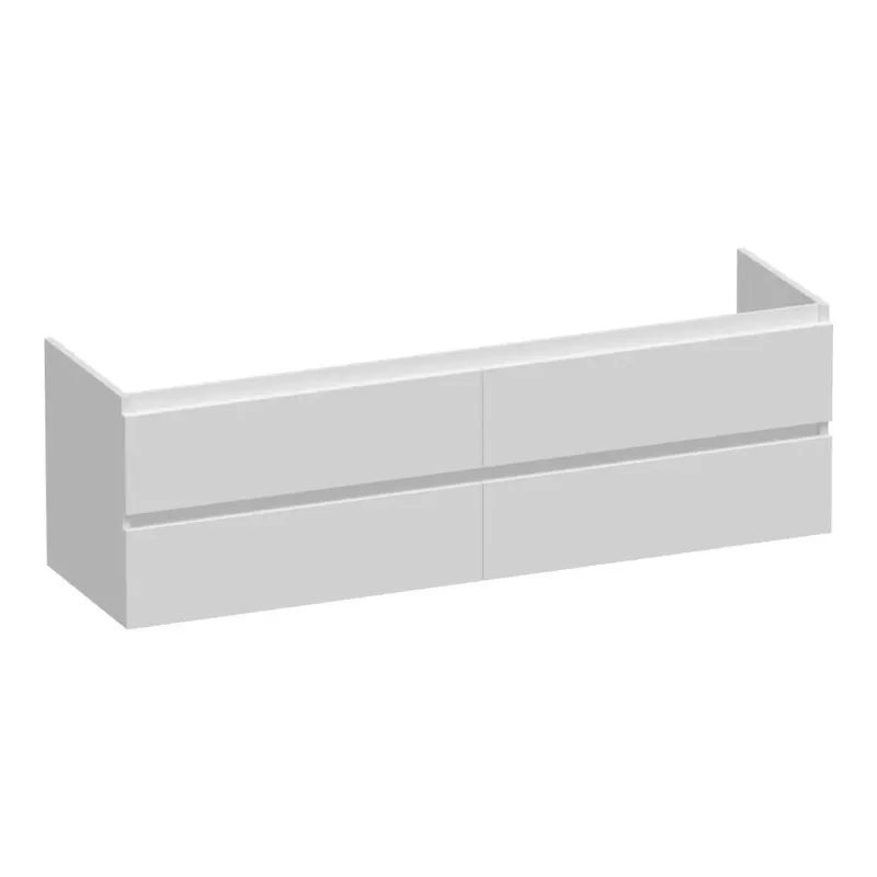 Direct Beschikbaar Brauer Joy onderkast 160cm met 4 softclose lades wit mat