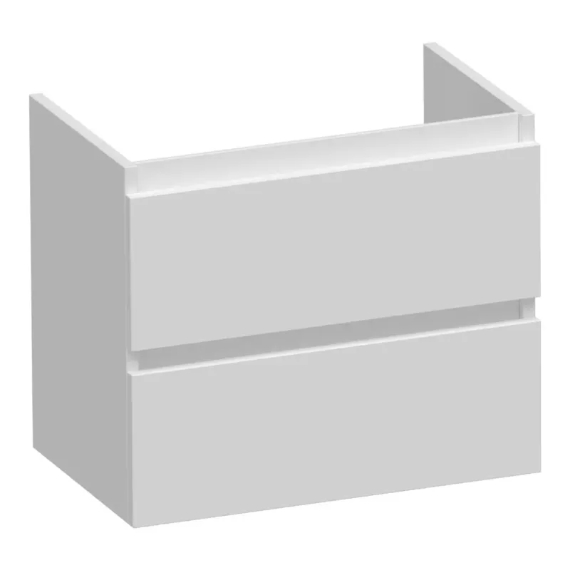 Gecertificeerd Brauer Joy onderkast ondiep 60cm met 2 softclose lades wit mat